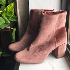 Old Navy Rose Gold Booties